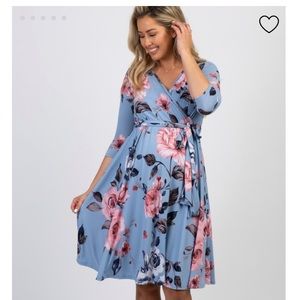 PinkBlush Maternity Wrap Dress
